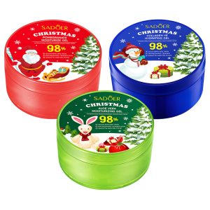 SADOER Christmas-themed aloe vera gel