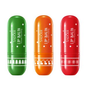 SADOER Christmas honey anti-chapping lip balm
