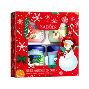 SADOER Christmas Repair Nourishing Lip Balm Set