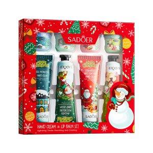 SADOER Christmas Moisturizing Repair and Anti Cracking Combination Set