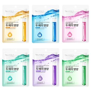 BIOAOUA VCnicotinamide antioxidant brightening mask