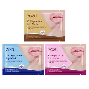 ZOZU Peach Honey MilkLip Mask Sheet Packaging