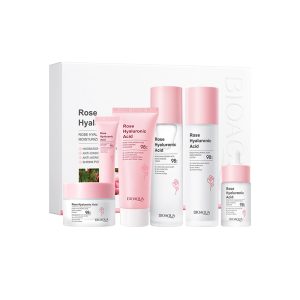 BIOAOUA Rose Hyaluronic Acid Moisturizing Six-Piece Set