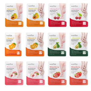 SADOER Cherry Nicotinamide Exfoliating Foot Mask 35g/ pair