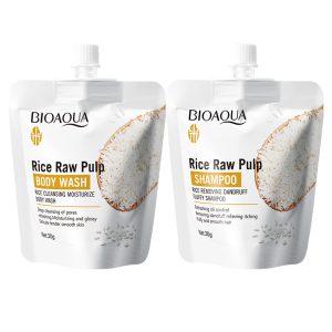 BIOAOUA Rice Puree Body Wash Shampoo