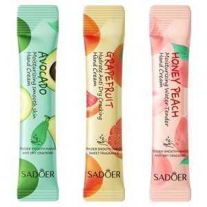 SADOER Pomelo Hydrating Anti-Dryness Hand Cream Naked packaging 4ml
