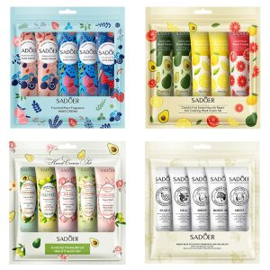 SADOER Fruit Plant Extract Scented Hand Cream Set