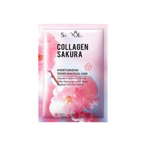 SADOER Cherry Blossom Collagen Moisturizing And Skin-Whitening Mask 25g