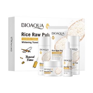 BIOAOUA Rice Puree Whitening Travel Five-Piece Set